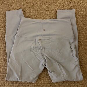 lululemon athletica Light Blue Leggings